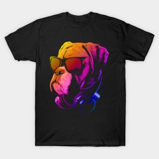 Dj Bulldog Red T-Shirt